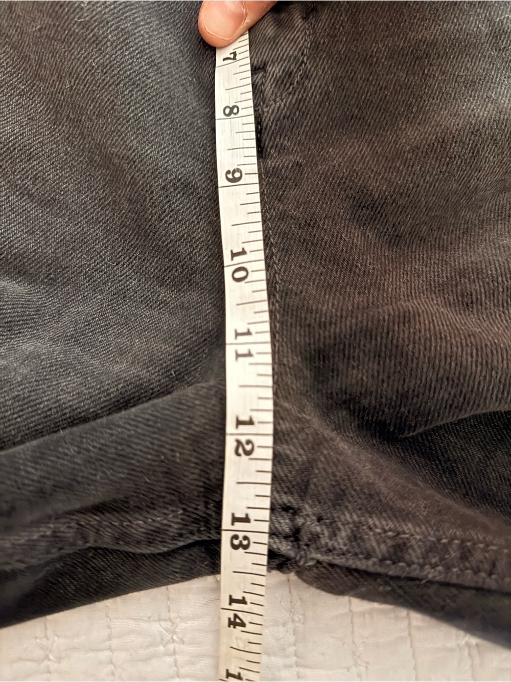 We The Free Tinsley Baggy High Rise Straigjt Leg Jeans Faded Black Slouch Grunge - Picture 13 of 16